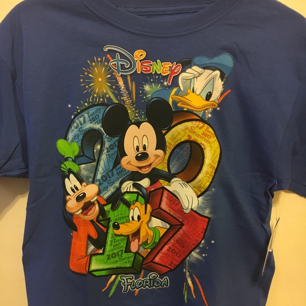 Disney "2017" Character T-Shirt